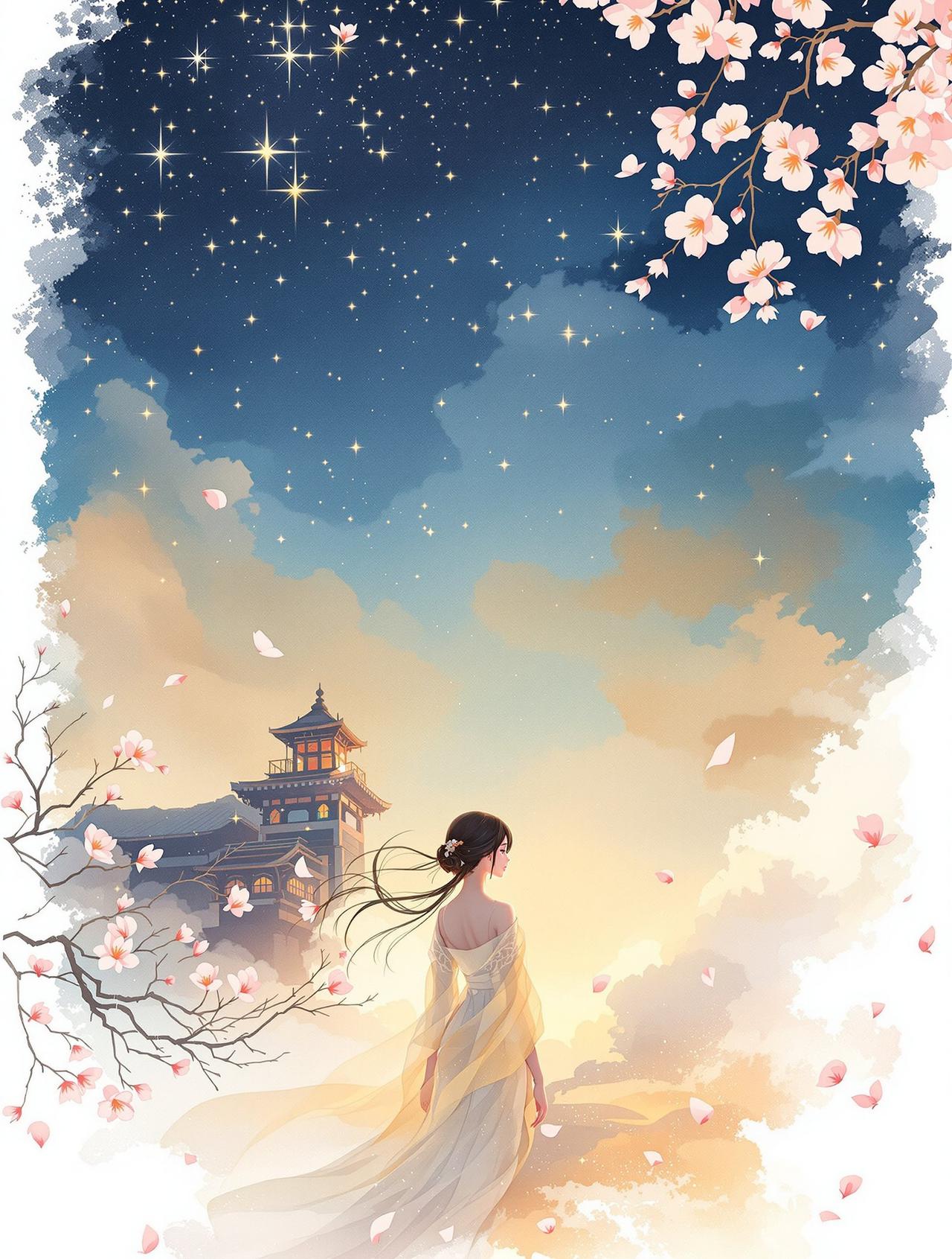 绍宋漫画作品 - 星落成诗
