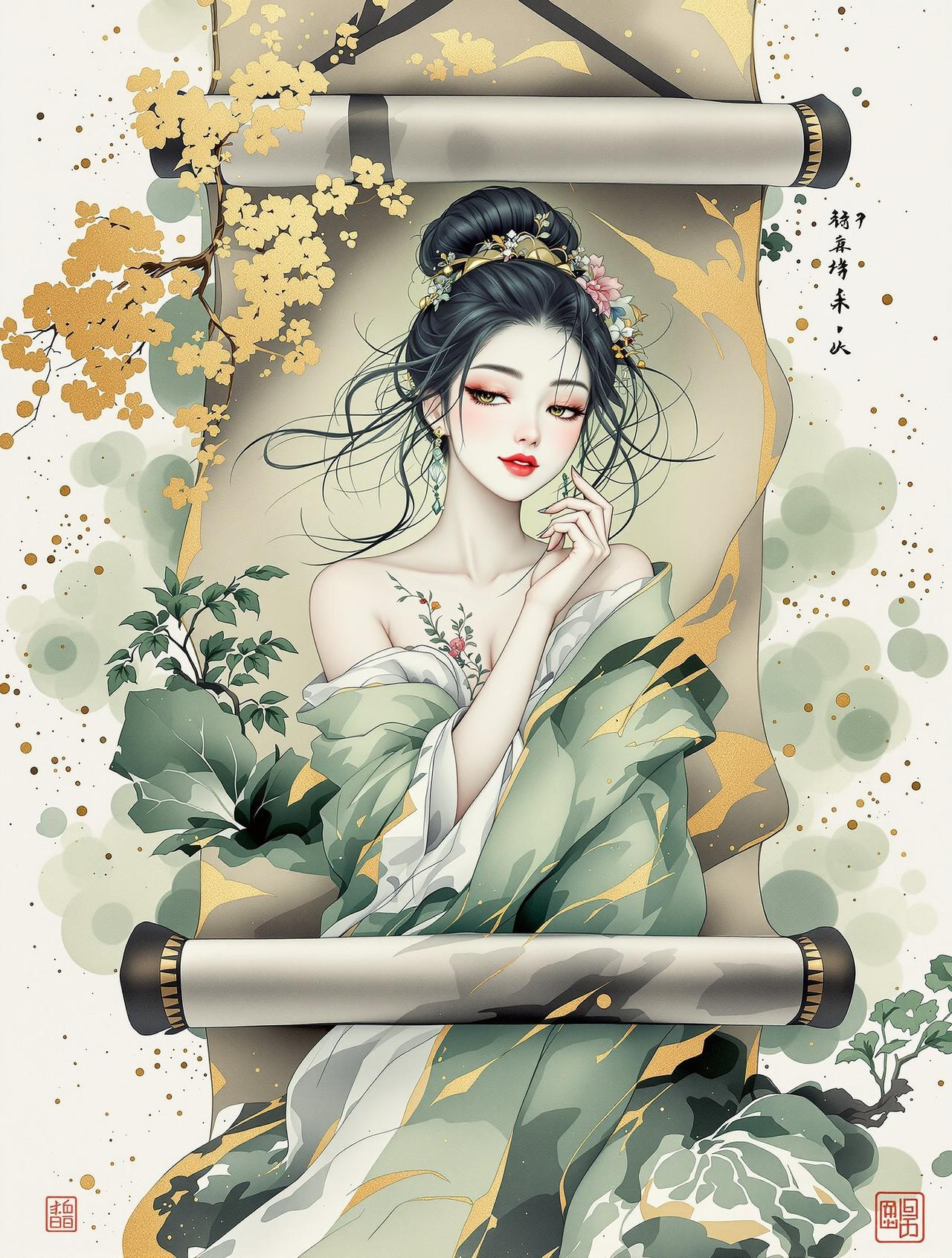 绍宋漫画作品 - 画中仙